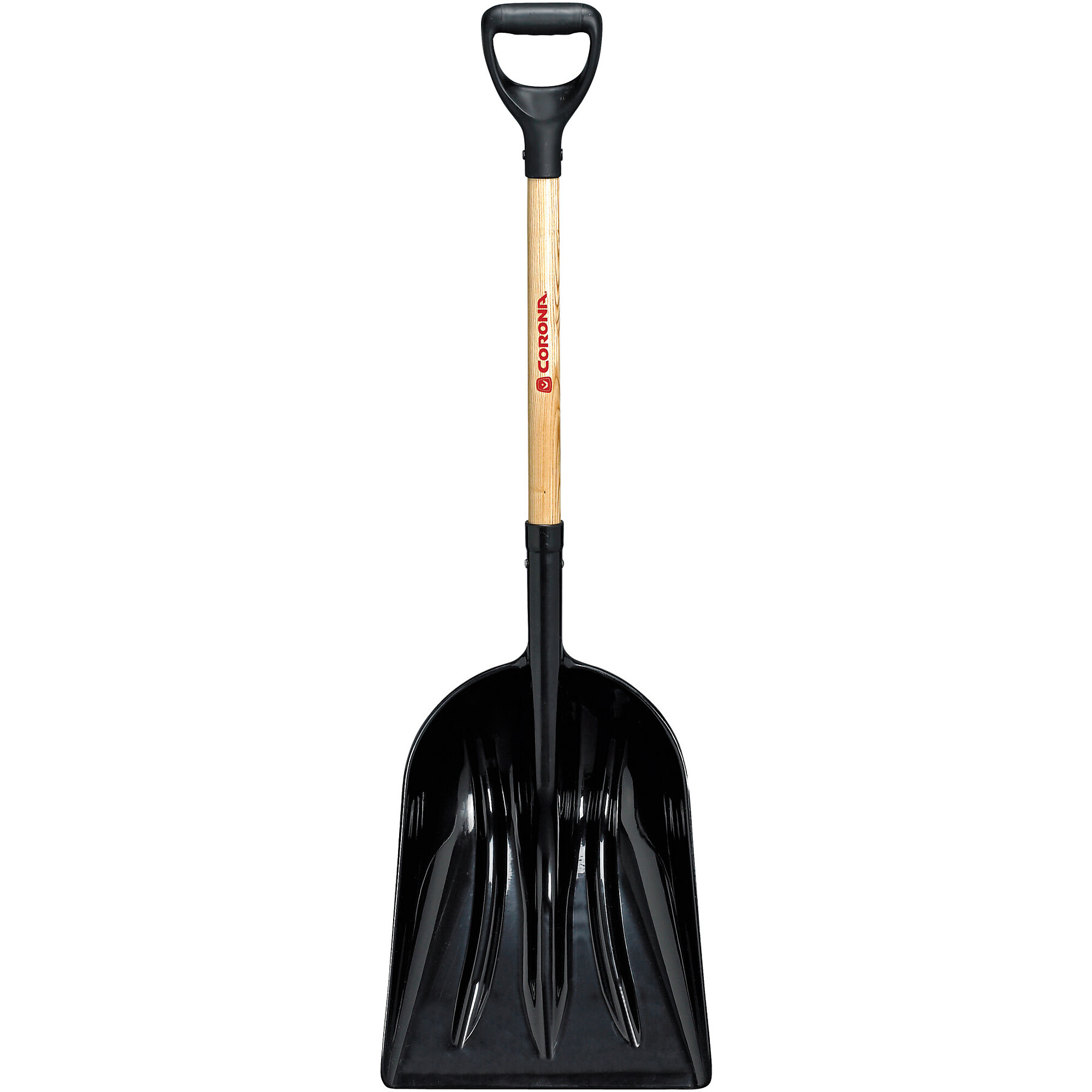 Corona Plastic Western Scoop Shovel — 30in. Wood D-Grip Handle, Model# SS 42011